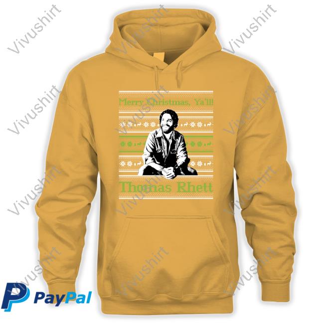 Thomas Rhett Merch Merry Christmas Crewneck Merry Christmas Ya'll Thomas Rhett Sweatshirt