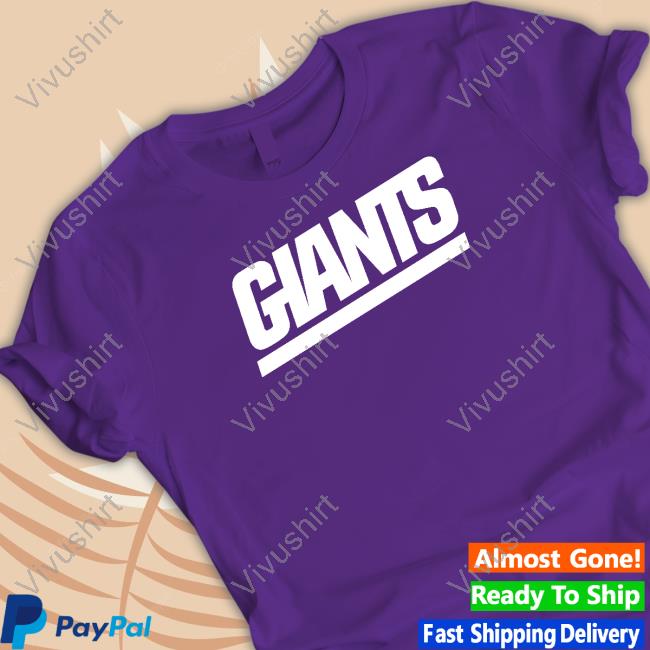 Brian Daboll Wearing Giants Long Sleeve T Shirt
