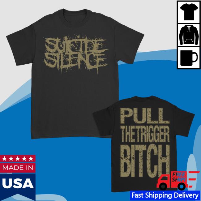 Official Suicide Silence Merch Suicide Silence Logo PTTB Crewneck Sweatshirt Black SuicideSilence Official Suicide Silence Merch Suicide Silence Logo PTTB Attractive Shirt Black SuicideSilence