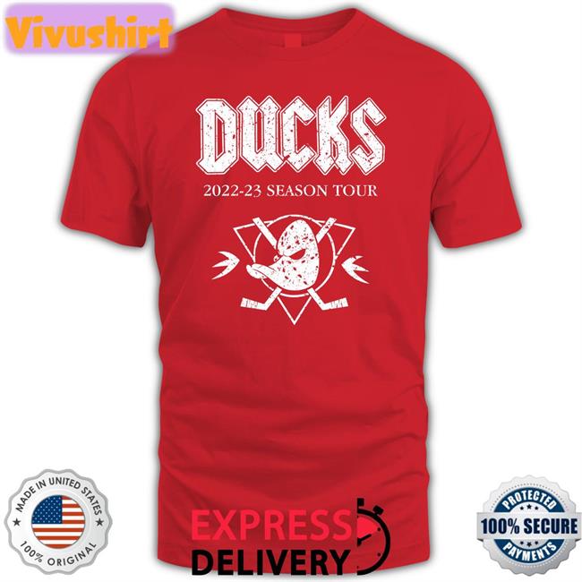 Wild Wing Anaheim Ducks 2022-23 Season Tour Shirts