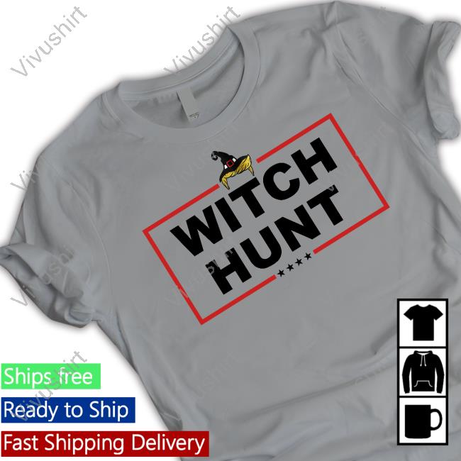 Donald Trump Witch Hunt Hoodie Shopdonjr