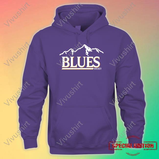 Vintage Blues Hockey Hoodie Vintage Blues Hockey Sweatshirt