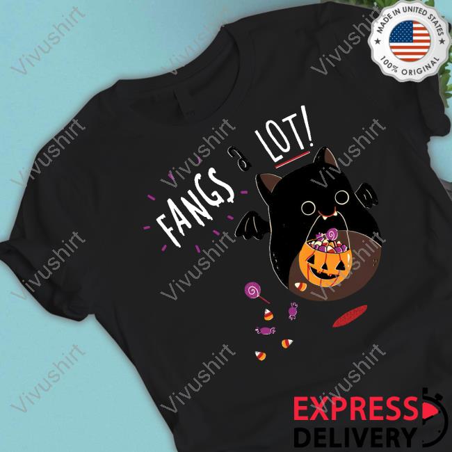 Squishmallows Shop Fangs A Lot Long Sleeve T Shirt