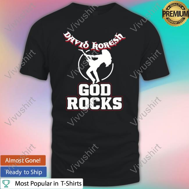 David Koresh God Rocks Tank Top