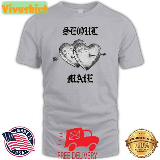 LANY Merch Seoul Mate Tee Shirts