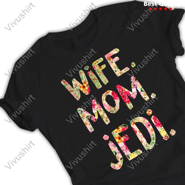 Wife Mom Jedi Hooded Sweatshirt