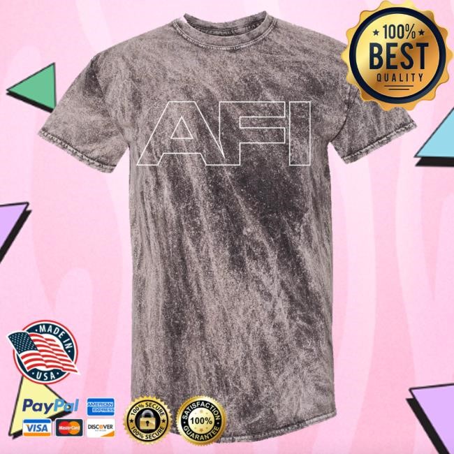 Afireinside Merch Bodies Logo Bleach Wash Tee