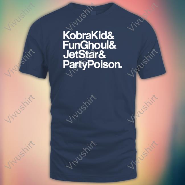 Hamtuud Kobrakid Funghoul Jetstar Partypoison Tee