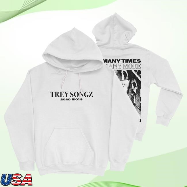 Official Trey Songz Merch Riot Box White Tee