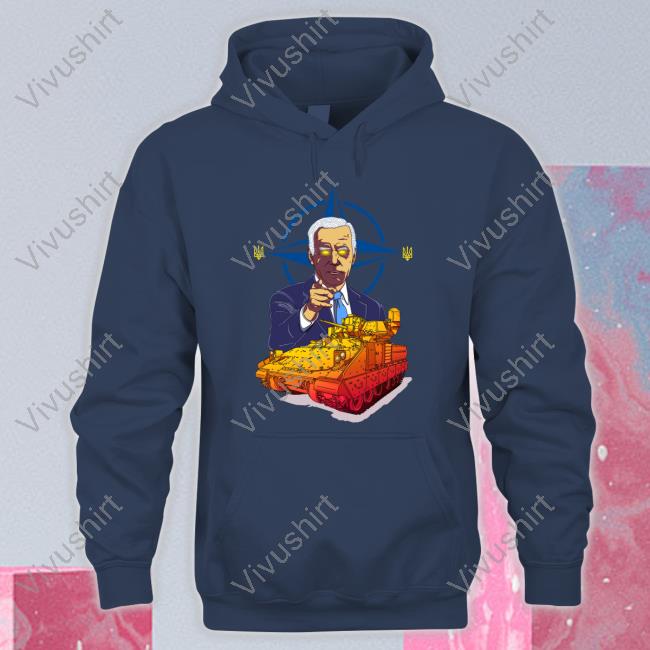 Dark Brandon Does Ukraine On A Bradley Long Sleeve