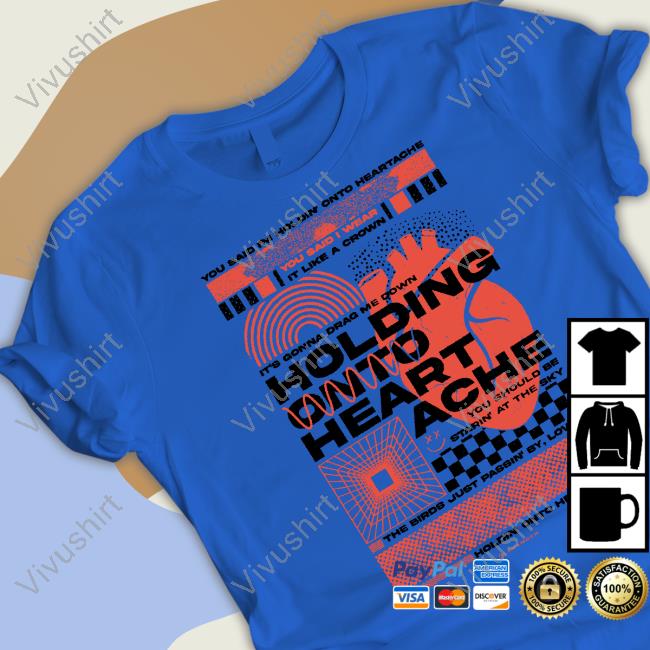 Laramcch It's Gonna Drag Me Down Holding Onto Heart Wache Hoodie
