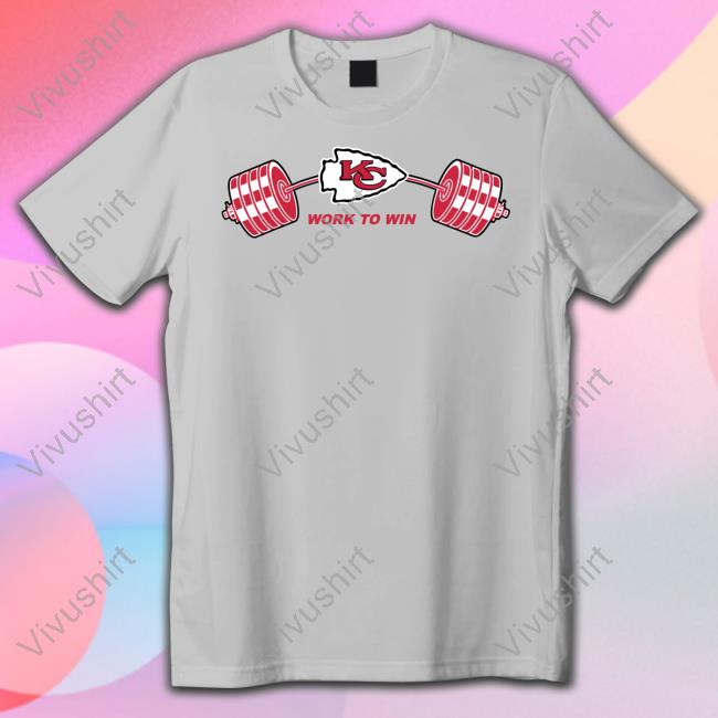 Justinq Reid Wearing Work To Win Sweatshirt Kansas City Chiefs