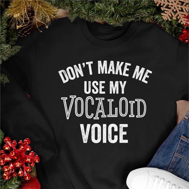 Vocaloid Funny Gift Voice Music Shirt