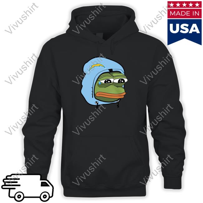 Los Angeles Chargers Sad Pepe T Shirt Los Angeles Chargers