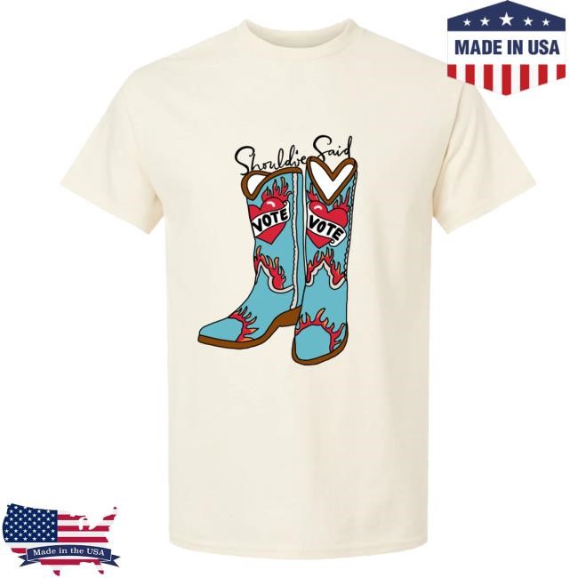 Official Social Goods Merch Should've Said Vote Shirt