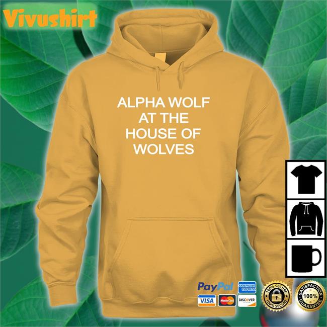 Alpha Wolf At The House Of Wolves Tee Shirt