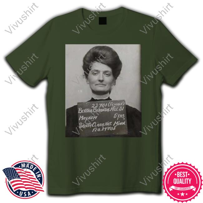 Historic Vids Bertha Boronda Mayhem Santa Clara Nat Minn Sweatshirt