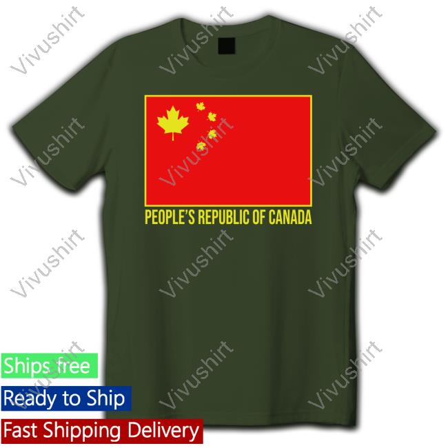 People's Republic Of Canada Chinese Flag T Shirt
