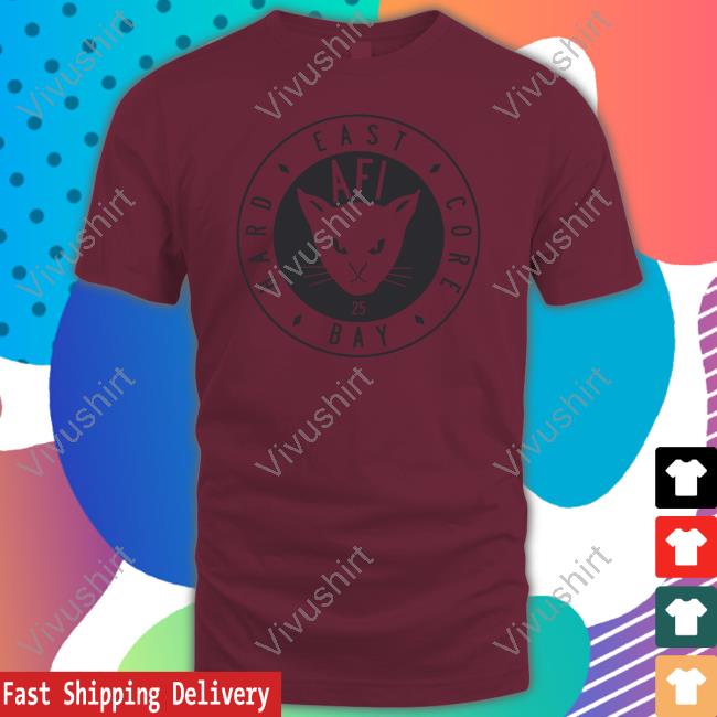 East Bay Hard Core Kitty 25 Shirt Afi East Bay Hard Core Kitty 25 Shirt Afi Us Merch