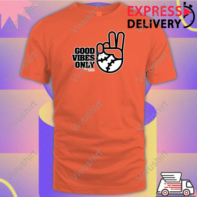 Sfgiants Good Vibes Only Rake Baseball Company Tee
