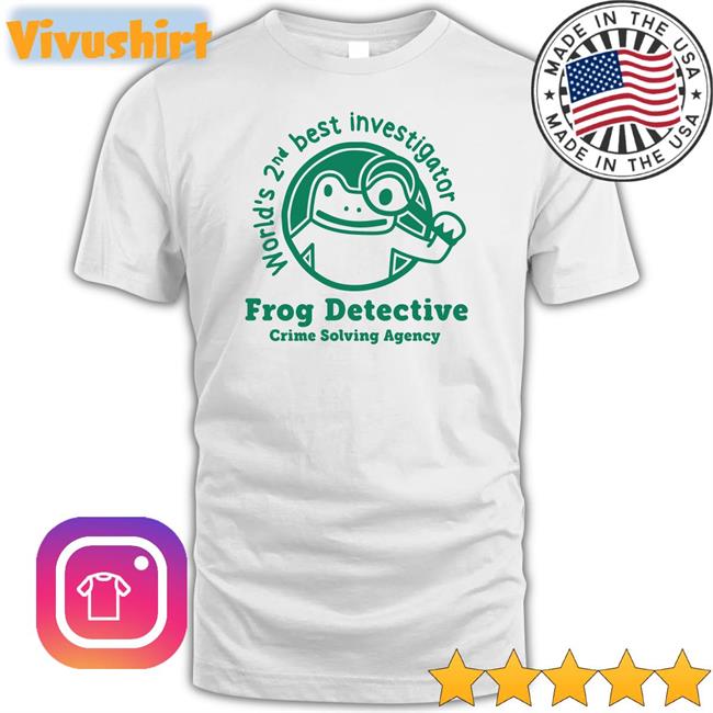 World's 2Nd Best Investigator Fog Detective T Shirt