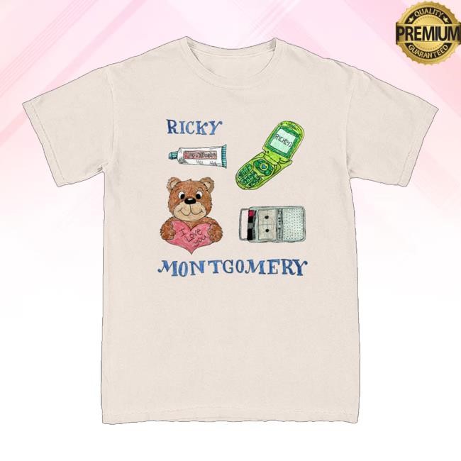 Ricky Montgomery Merch Store Illustrated Shirts