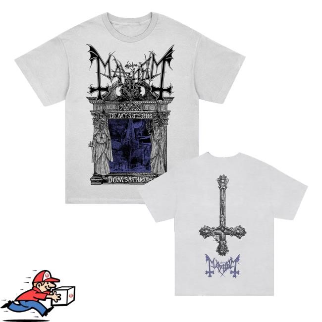 Dmds Temple De Mysteriis Dom Sathanas Hooded Sweatshirt The True Mayhem Merch Store Dmds Temple