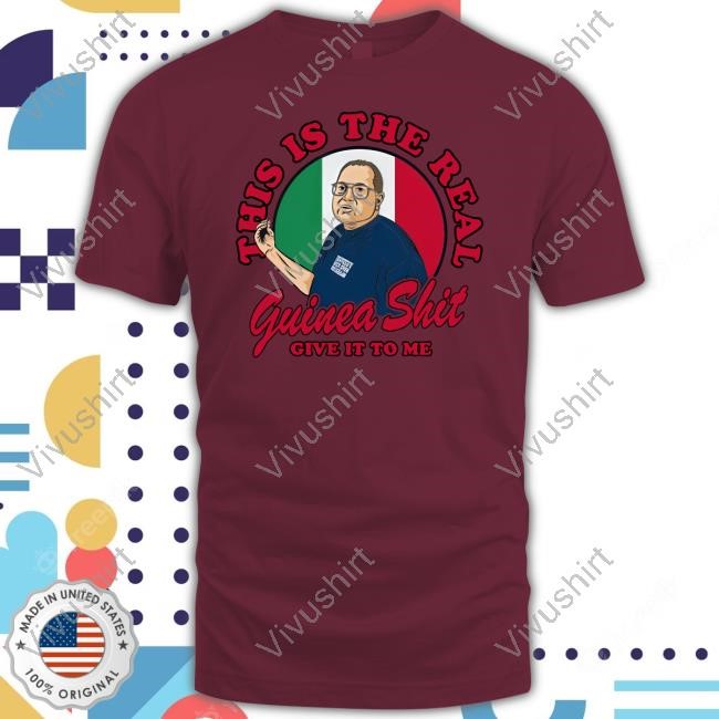 Barstool Sports Store This Is The Real Guinea Shit Give It To Me Hooded Sweatshirt