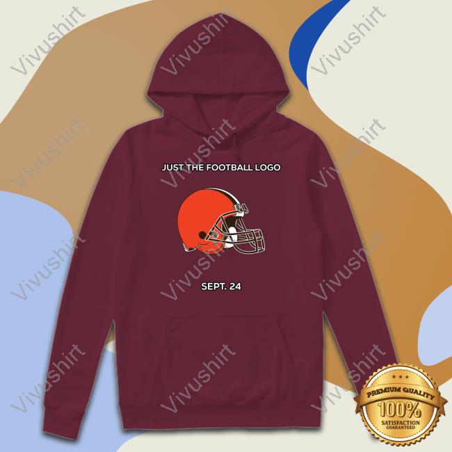 Cleveland Browns Just The Football Logo Sept 24 Shirt