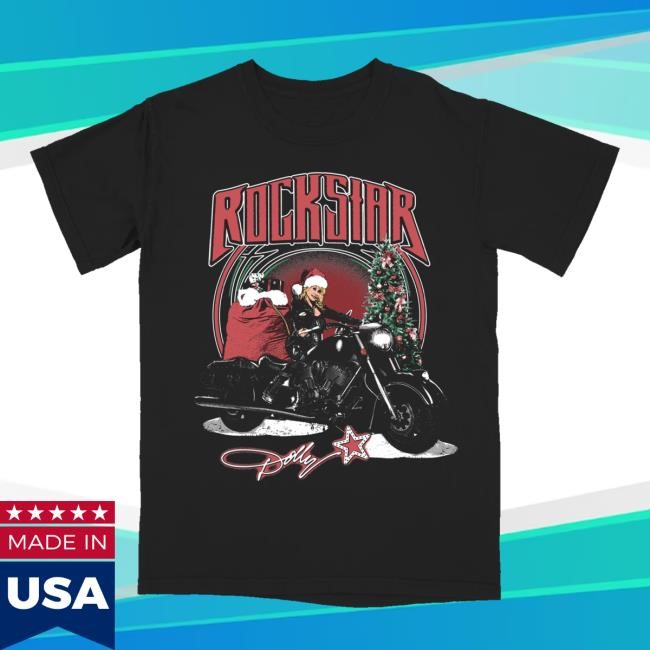 Dolly Parton Merch Store Moto Dolly Holiday Shirt