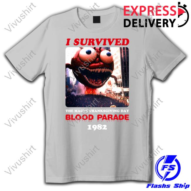 Robsheridan Store I Survived The Macys Thanksgiving Day Black Parade 1982 Long Sleeve T Shirt