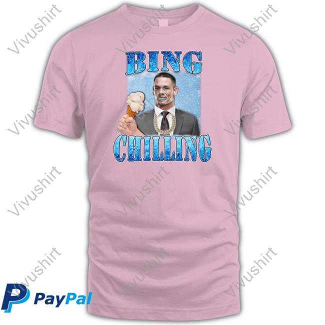 Bing Chilling John Cena Tees Bing Chilling John Cena Tee Shirt