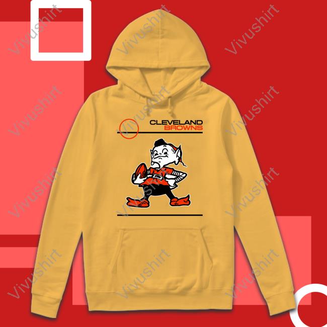 Deshaun Watson Wearing Cleveland Browns Brownie Elf with Football Hoodie