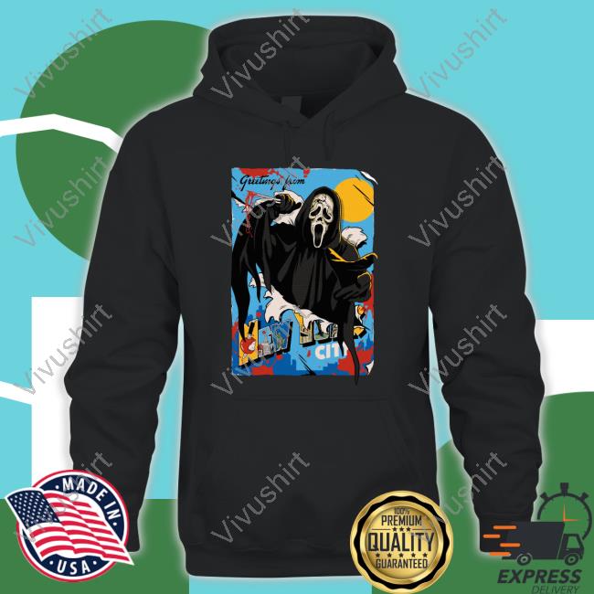 Ghost Face Greetings From Nyc Tee Shirt