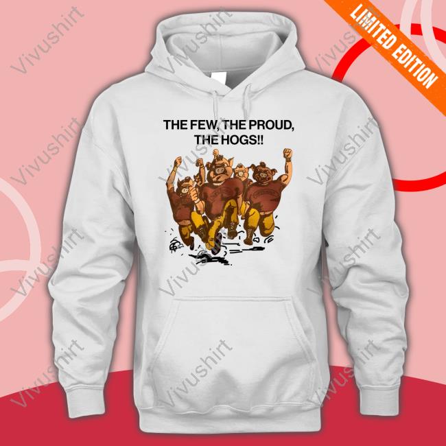 Washington Commanders The Few The Proud The Hogs T Shirts Karl_Diesel The Few The Proud The Hogs Tee