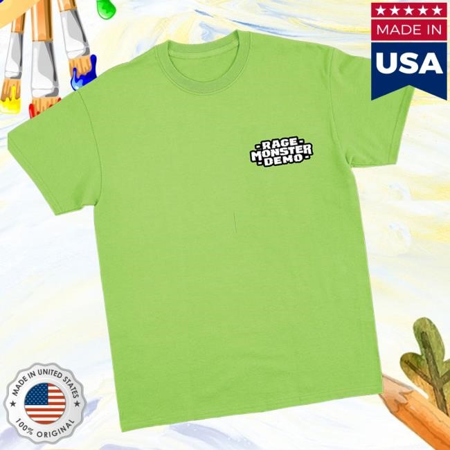 Trending Dude Perfect Merch Store Rage Monster Demo Official Tee