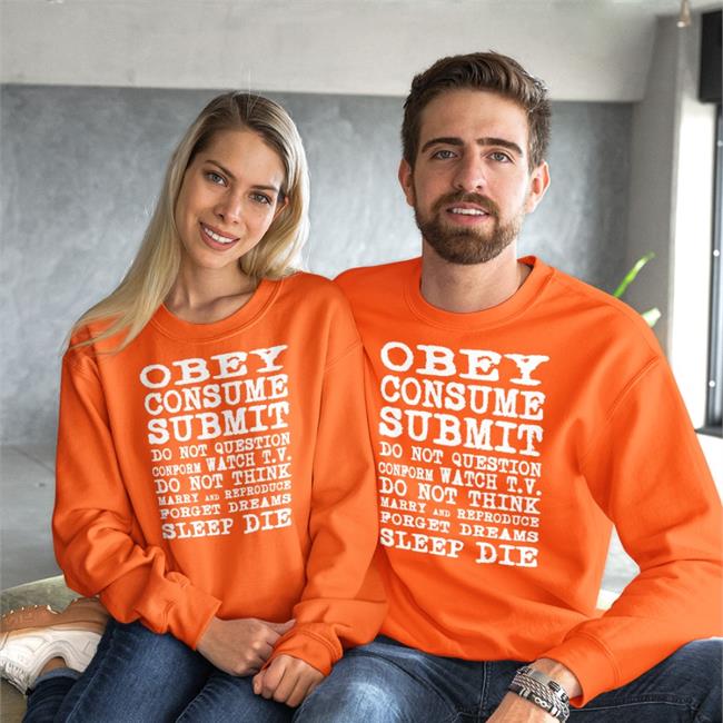 Obey Consume Submit T Shirt