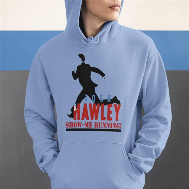 Josh Hawley Show Me Running T Shirt Hawleymo