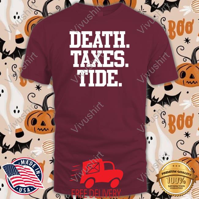 Barstool Sports Store Death Taxes Tide Hoodie Death Taxes Al Hoodie Rico Bo$Co