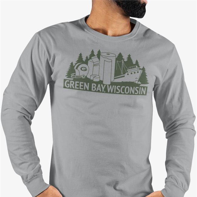 Green Bay City Flag 1973 Funny T Shirt