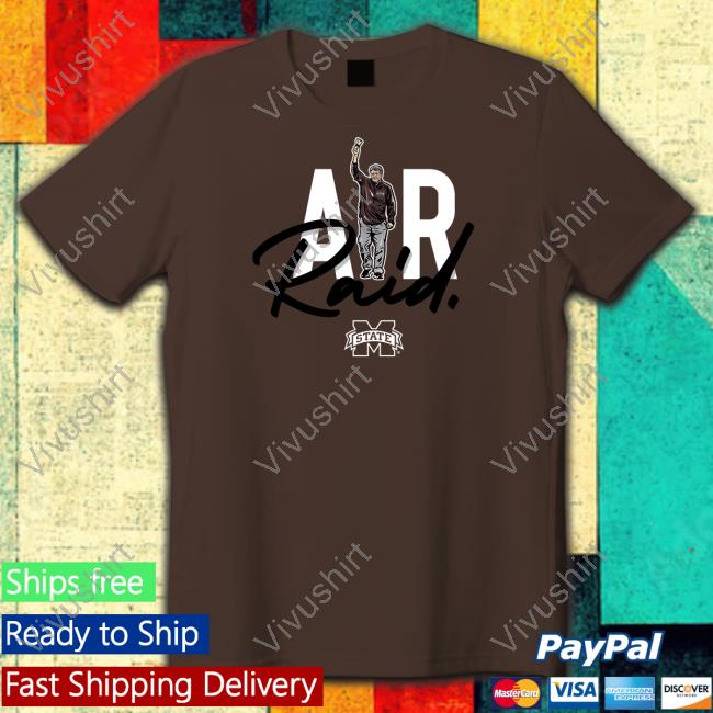 Mike Leach Msu Air Raid T Shirts