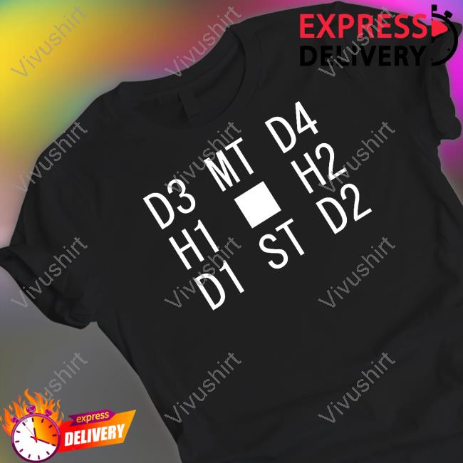 D3 Mt D4 H1 H2 D1 St D2 T-Shirt