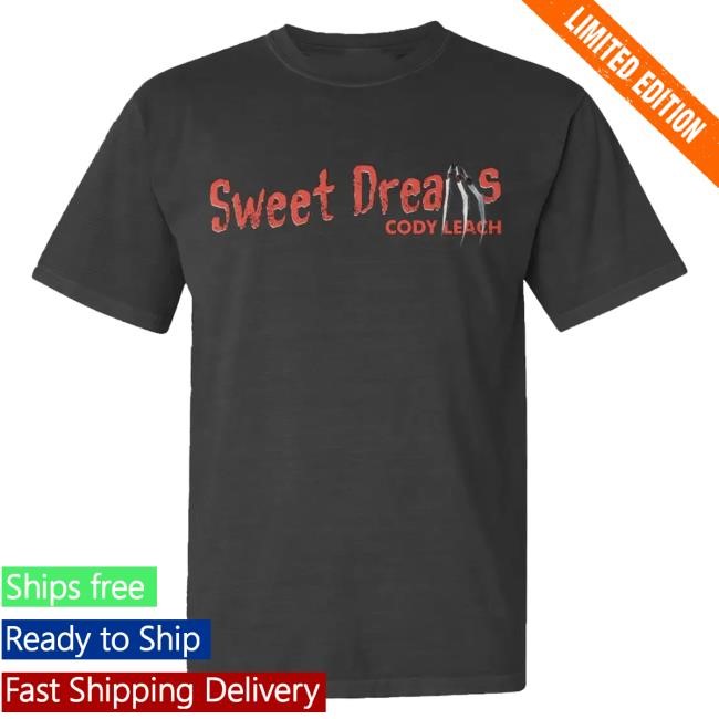 Cody Leach's Merch Store Sweet Dreams Horror Hooded Sweatshirt