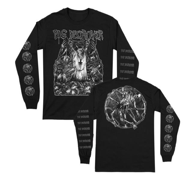 Pig Destroyer Merch Store Shop Nun Tee Shirt