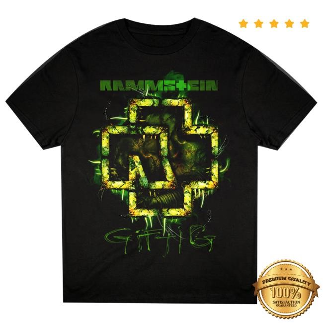 Official Rammstein Shop Giftig Tee Shirt