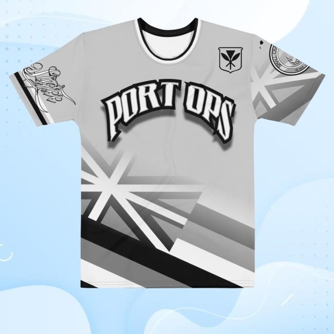 Roots Stylee Merch Port Ops Grey T-Shirt