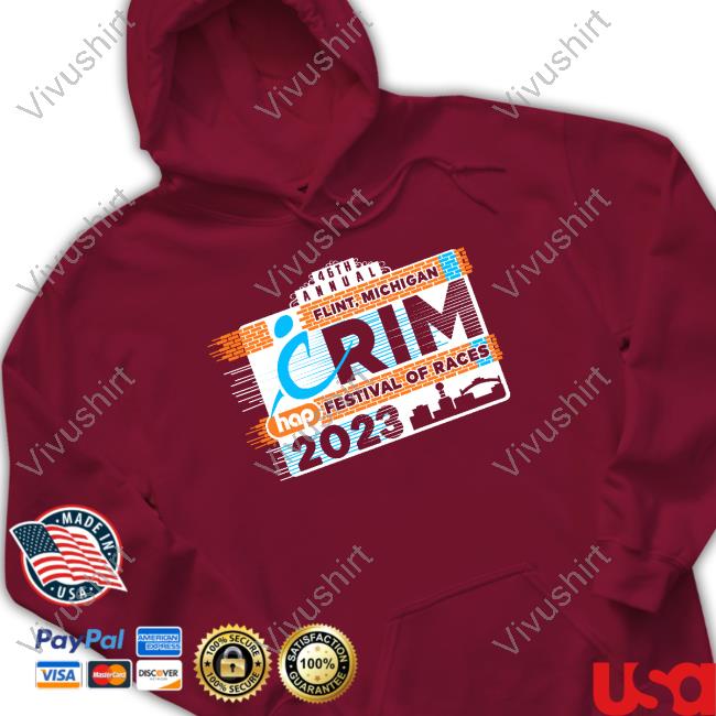 46 Th Annuals Flint Michigan Crim Festival Of Races 2023 Shirts