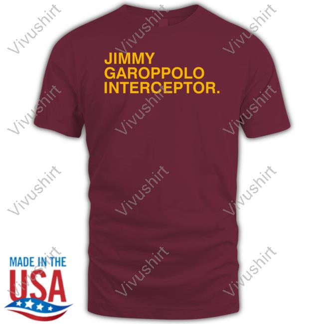 Long Sleeve T Shirt Jimmy Garoppolo Interceptor