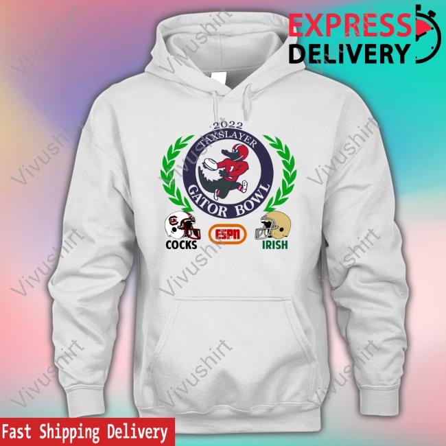 2022 Taxslayer Gator Bowl Cock Irish Espn T Shirt