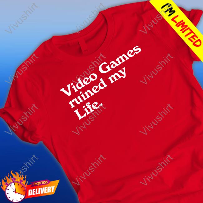 Deersten Video Games Ruined My Life Sweatshirt